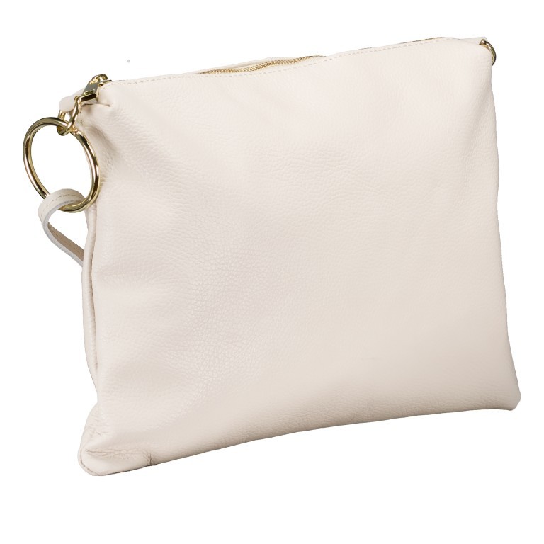 Umhängetasche Dollaro Beige, Farbe: beige, Marke: Hausfelder Manufaktur, EAN: 4065646025424, Abmessungen in cm: 35x25x1, Bild 2 von 8