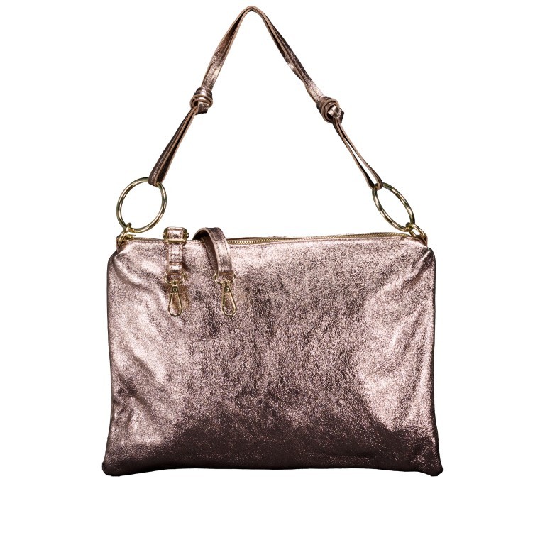 Umhängetasche Metallic Bronze, Farbe: metallic, Marke: Hausfelder Manufaktur, EAN: 4065646025431, Abmessungen in cm: 35x25x1, Bild 1 von 8