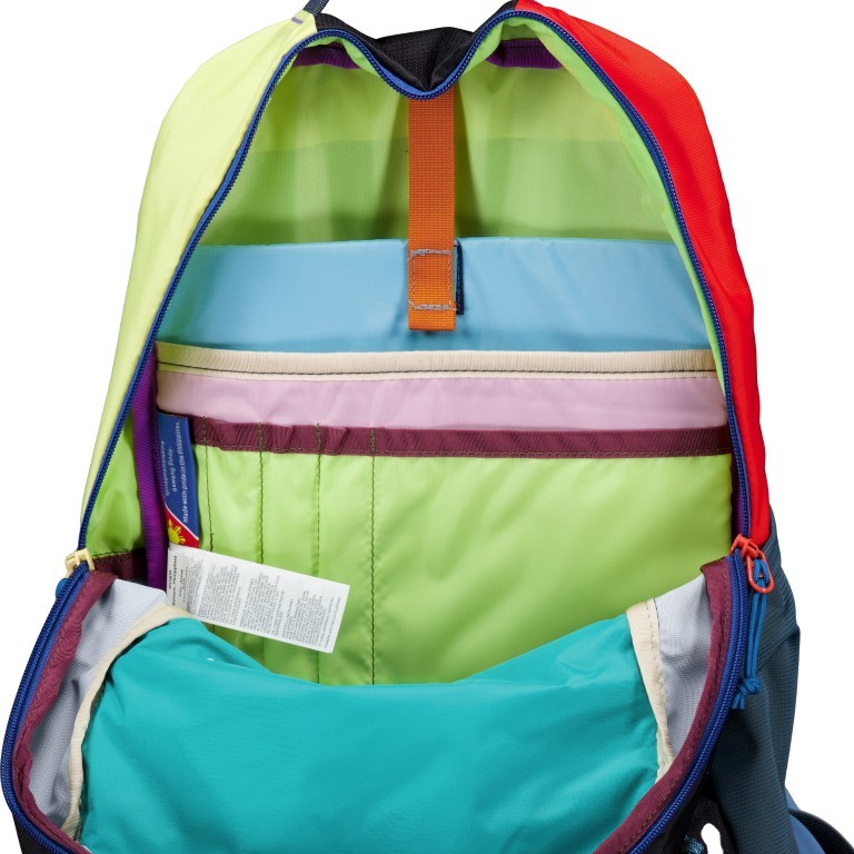 Rucksack Del Dia Tasra mit Laptopfach 15 Zoll Volumen 16 Liter Unikat, Farbe: bunt, Marke: Cotopaxi, EAN: 0196928150948, Abmessungen in cm: 26x42x13, Bild 7 von 7