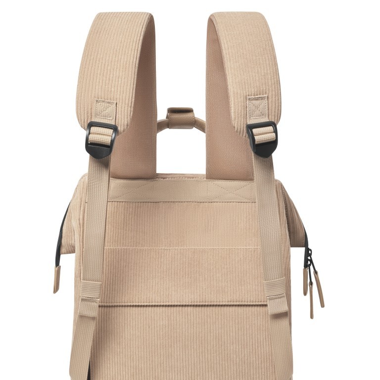 Rucksack Adventurer Medium Luxor mit zwei auswechselbaren Vortaschen Natur, Farbe: cognac, Marke: Cabaia, EAN: 3667022007461, Abmessungen in cm: 27x41x16, Bild 9 von 10