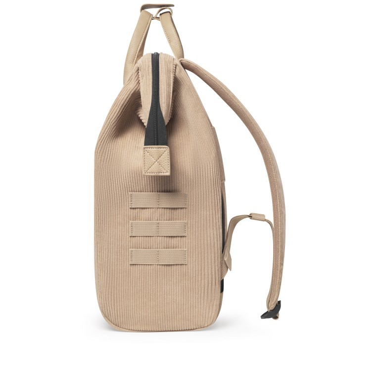 Rucksack Adventurer Medium Luxor mit zwei auswechselbaren Vortaschen Natur, Farbe: cognac, Marke: Cabaia, EAN: 3667022007461, Abmessungen in cm: 27x41x16, Bild 5 von 10
