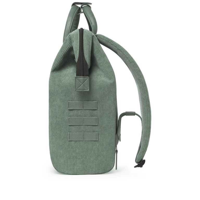 Rucksack Adventurer Medium Niagara mit zwei auswechselbaren Vortaschen Grün, Farbe: grün/oliv, Marke: Cabaia, EAN: 3667022007430, Abmessungen in cm: 27x41x16, Bild 5 von 10