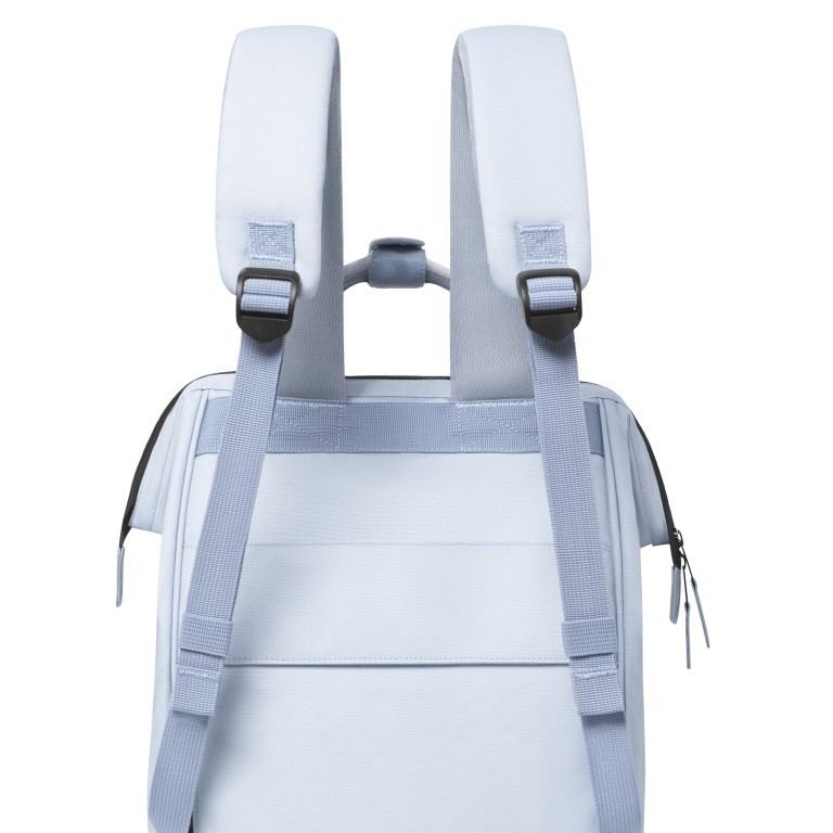 Rucksack Adventurer Medium Paros mit zwei auswechselbaren Vortaschen Hellblau, Farbe: blau/petrol, Marke: Cabaia, EAN: 3667022008093, Abmessungen in cm: 27x41x16, Bild 9 von 10