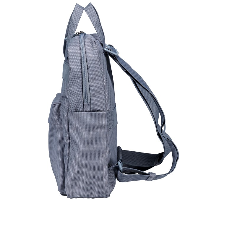 Rucksack MD20 QMT17 Iron, Farbe: blau/petrol, Marke: Mandarina Duck, EAN: 8032803861139, Abmessungen in cm: 26x37x12, Bild 4 von 8