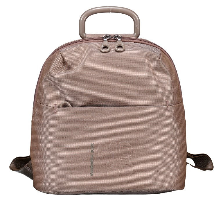 Rucksack MD20 QMT49 Taupe, Farbe: taupe/khaki, Marke: Mandarina Duck, EAN: 8032803853837, Abmessungen in cm: 27x29x12.2, Bild 1 von 6