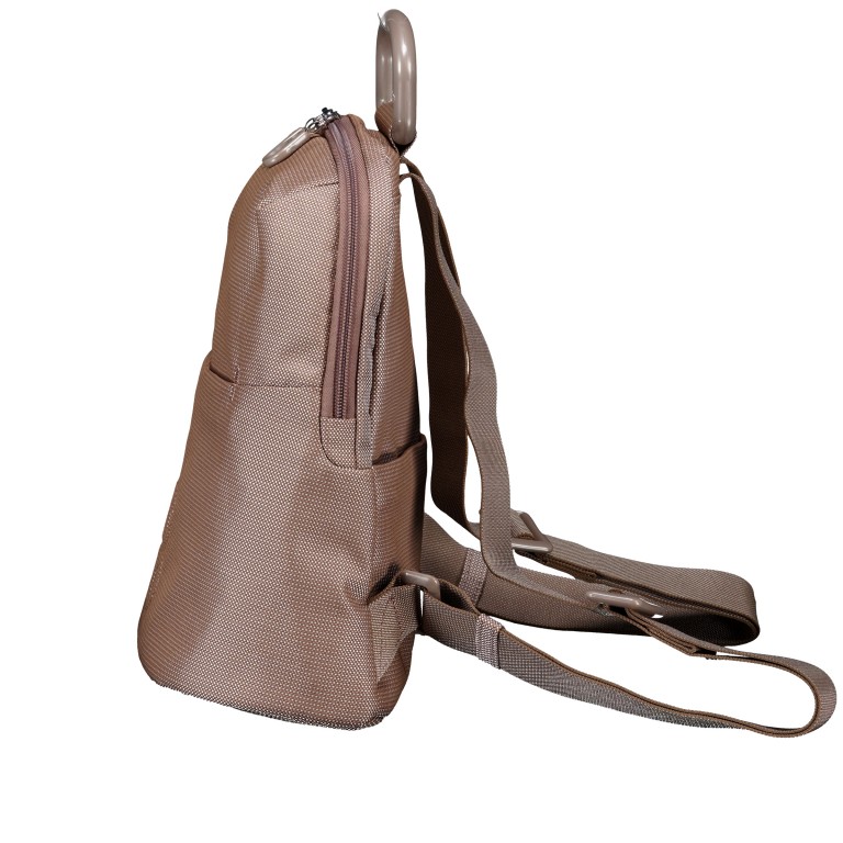 Rucksack MD20 QMT49 Taupe, Farbe: taupe/khaki, Marke: Mandarina Duck, EAN: 8032803853837, Abmessungen in cm: 27x29x12.2, Bild 3 von 6