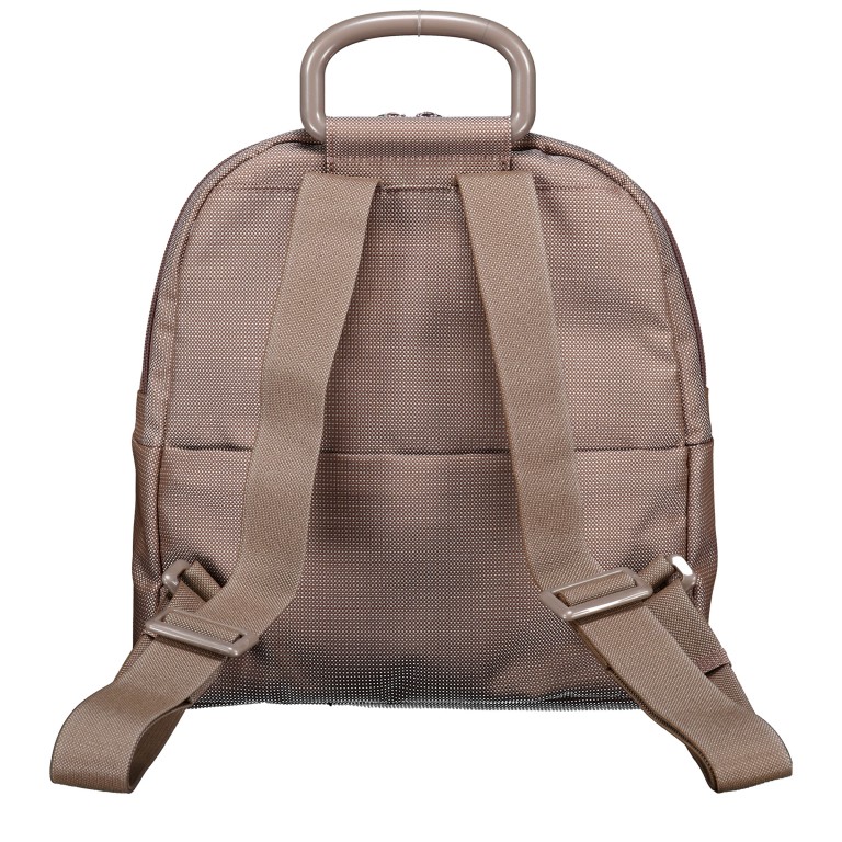 Rucksack MD20 QMT49 Taupe, Farbe: taupe/khaki, Marke: Mandarina Duck, EAN: 8032803853837, Abmessungen in cm: 27x29x12.2, Bild 4 von 6