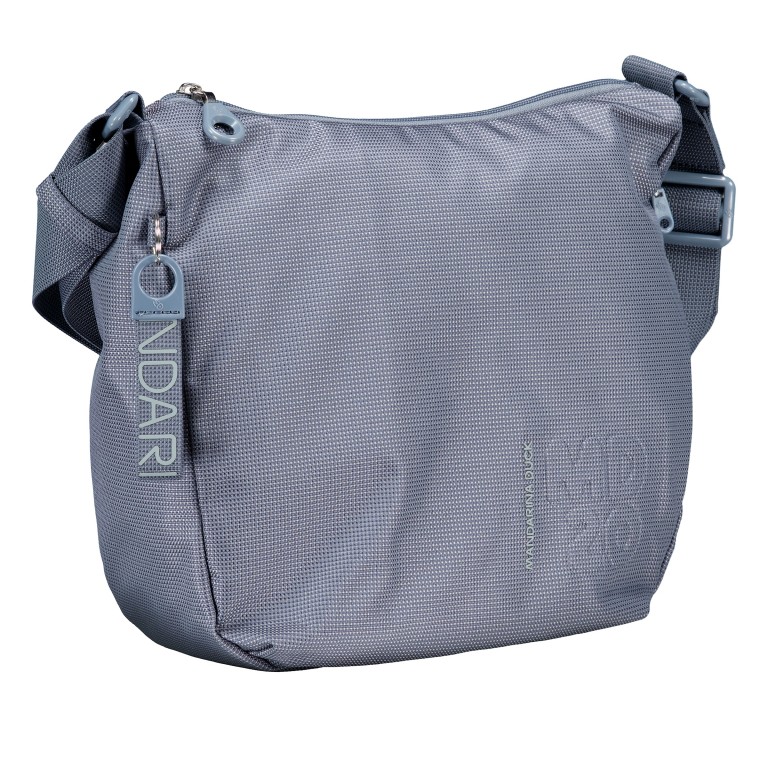 Beuteltasche MD20 QMTV1 Iron, Farbe: blau/petrol, Marke: Mandarina Duck, EAN: 8032803864956, Abmessungen in cm: 29x27x10.5, Bild 2 von 6