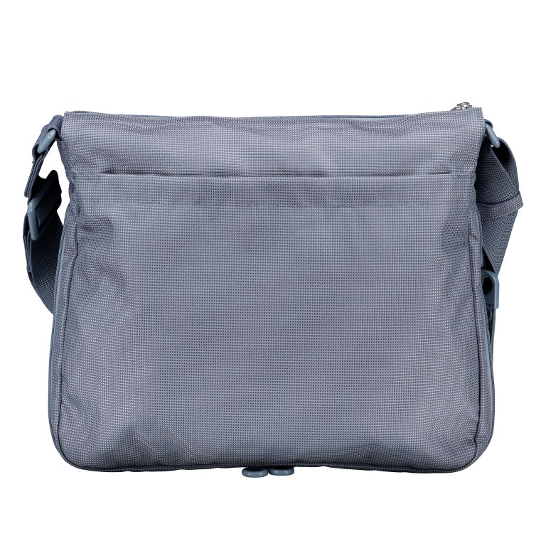 Umhängetasche MD20 QMTX6 Iron, Farbe: blau/petrol, Marke: Mandarina Duck, EAN: 8032803865281, Abmessungen in cm: 33x28x7, Bild 3 von 6