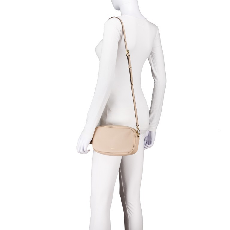 Umhängetasche Dalia Crossbody Tina Big Natural, Farbe: beige, Marke: Abro, EAN: 4067278664514, Abmessungen in cm: 23x13x5, Bild 5 von 7