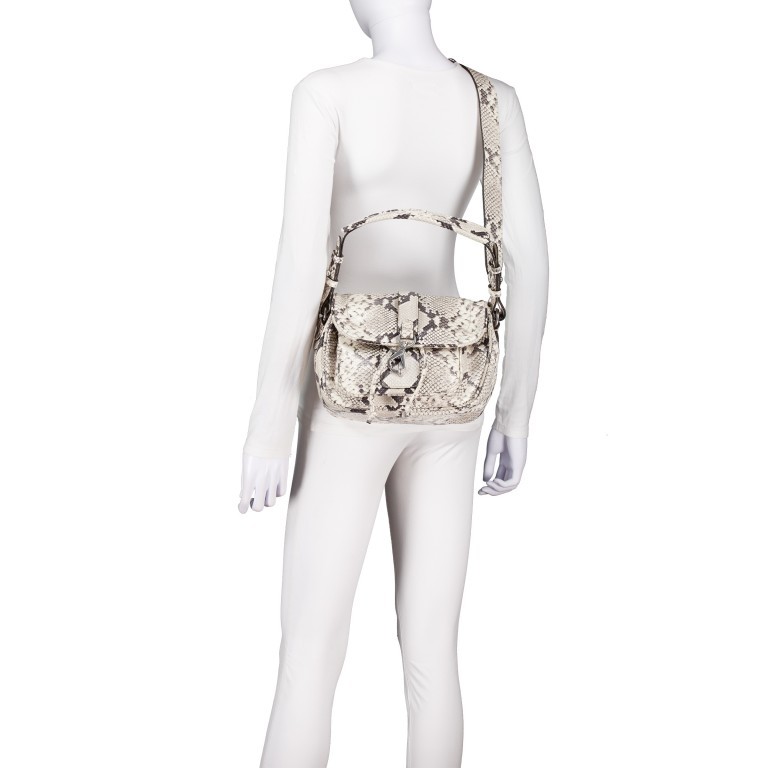 Umhängetasche Dalia Star Saddle Beige, Farbe: beige, Marke: Abro, EAN: 4067278658629, Abmessungen in cm: 26x22x10, Bild 7 von 8