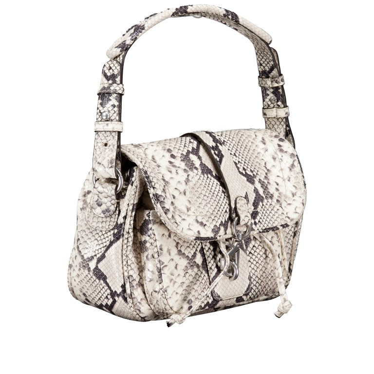 Umhängetasche Dalia Star Saddle Beige, Farbe: beige, Marke: Abro, EAN: 4067278658629, Abmessungen in cm: 26x22x10, Bild 2 von 8