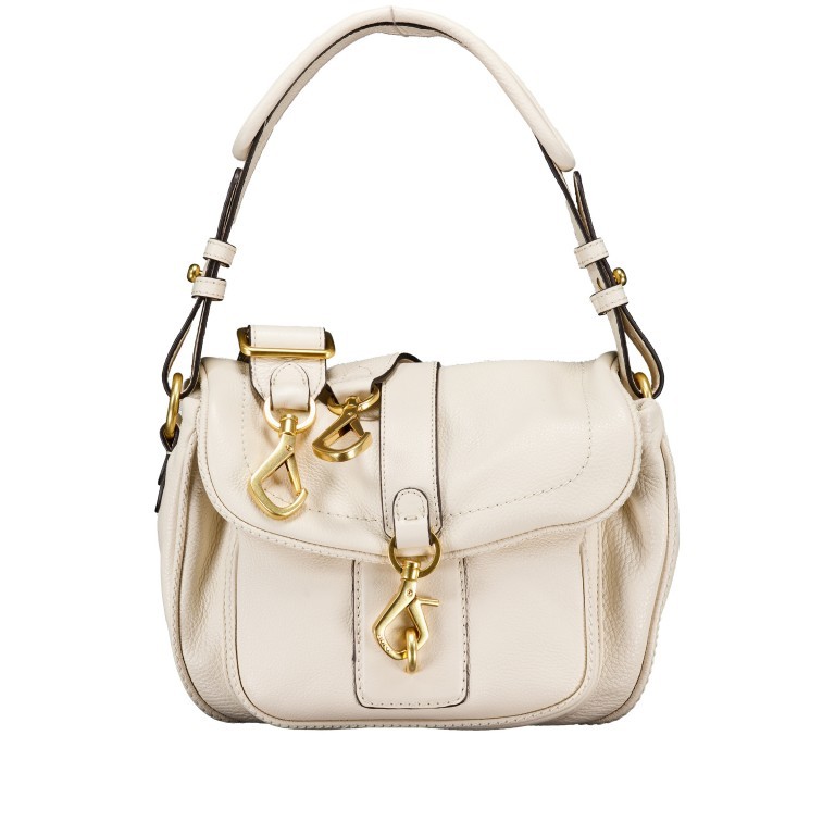 Umhängetasche Dalia Star Saddle Beige, Farbe: beige, Marke: Abro, EAN: 4067278658520, Abmessungen in cm: 26x22x10, Bild 1 von 8
