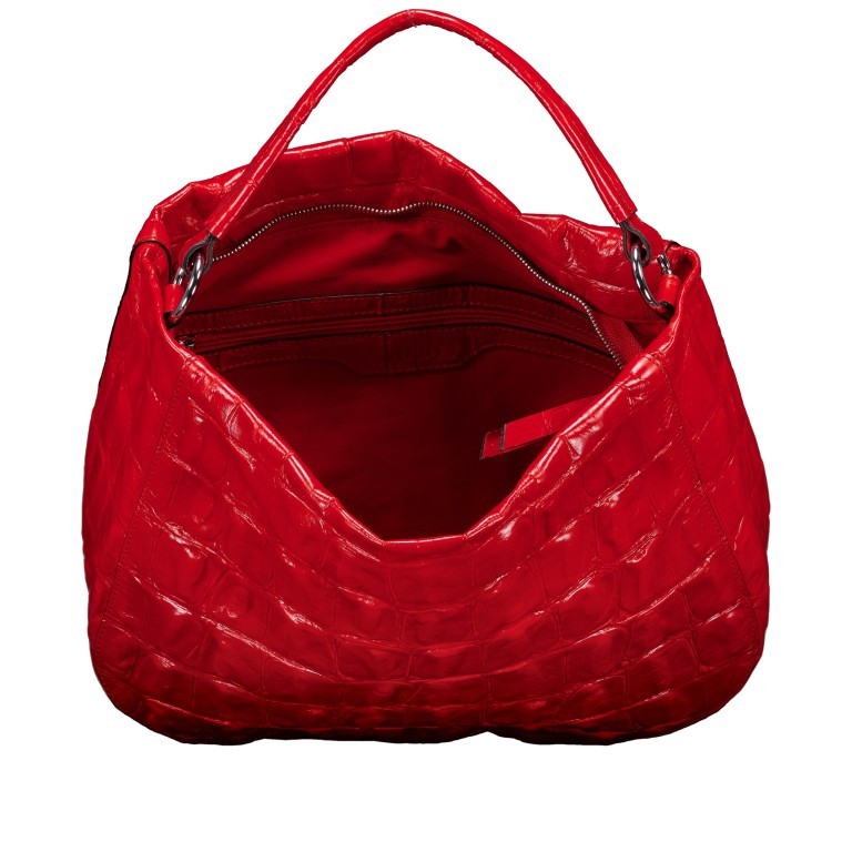 Beuteltasche Maxi Cocco Mia Red, Farbe: rot/weinrot, Marke: Abro, EAN: 4067278675510, Abmessungen in cm: 40x36.5x10, Bild 8 von 8