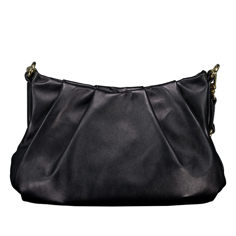 Beuteltasche Piuma Lucido Daya Black Gold, Farbe: schwarz, Marke: Abro, EAN: 4067278656182, Abmessungen in cm: 32x21x10, Bild 3 von 7