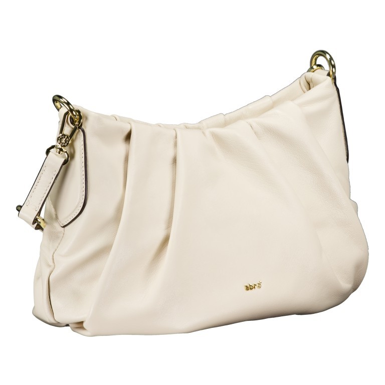 Beuteltasche Piuma Lucido Daya Beige, Farbe: beige, Marke: Abro, EAN: 4067278656229, Abmessungen in cm: 32x21x10, Bild 2 von 7