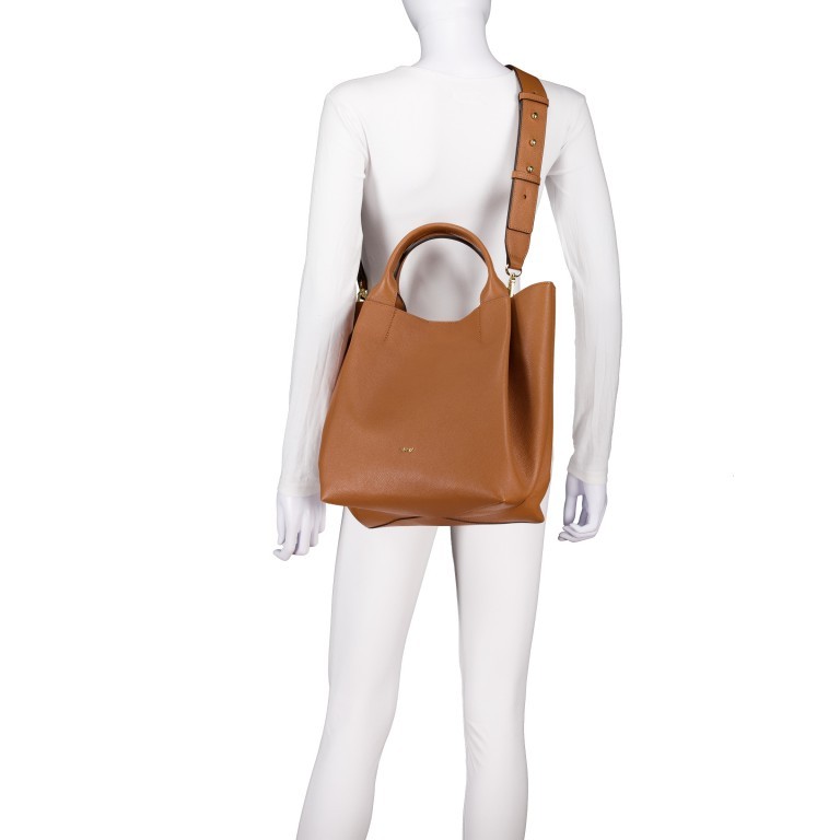 Handtasche Epson Essential Medium Cuoio, Farbe: cognac, Marke: Abro, EAN: 4067278655918, Abmessungen in cm: 35x32x20, Bild 6 von 7