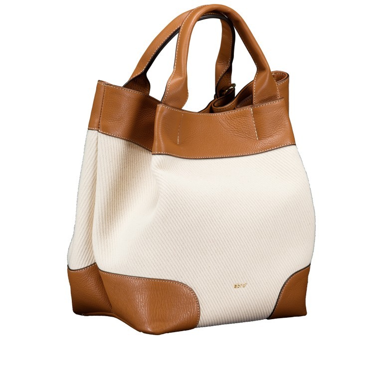 Handtasche Super Drill Essential Medium Ivory Cuoio, Farbe: beige, Marke: Abro, EAN: 4067278656120, Abmessungen in cm: 35x32x20, Bild 2 von 7