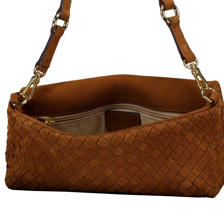 Umhängetasche Alaska Weaving Mila Cuoio, Farbe: cognac, Marke: Abro, EAN: 4067278701462, Abmessungen in cm: 27x11x10, Bild 8 von 8