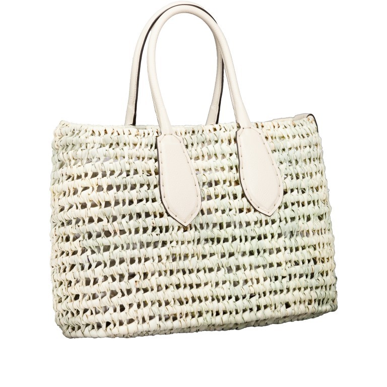 Korbtasche Palimito-Dalia Lola Beige, Farbe: beige, Marke: Abro, EAN: 4067278674414, Abmessungen in cm: 40x28.5x14, Bild 2 von 5