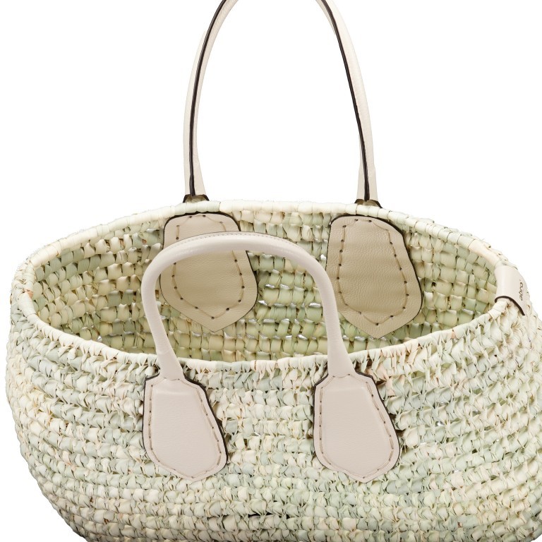 Korbtasche Palimito-Dalia Lola Beige, Farbe: beige, Marke: Abro, EAN: 4067278674414, Abmessungen in cm: 40x28.5x14, Bild 5 von 5