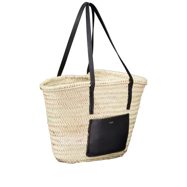 Korbtasche Palma-Dalia Gemma Black, Farbe: schwarz, Marke: Abro, EAN: 4067278674001, Abmessungen in cm: 48x27x16, Bild 2 von 5