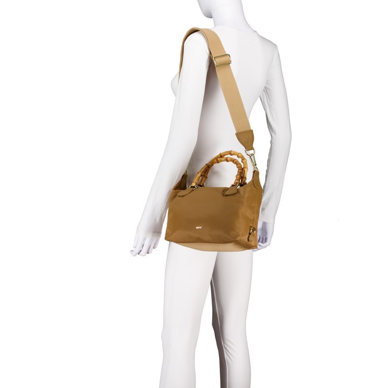 Handtasche Rosa S variabel in der Form Caramel Cognac, Farbe: cognac, Marke: Abro, EAN: 4067278682280, Abmessungen in cm: 23x16x0, Bild 5 von 7