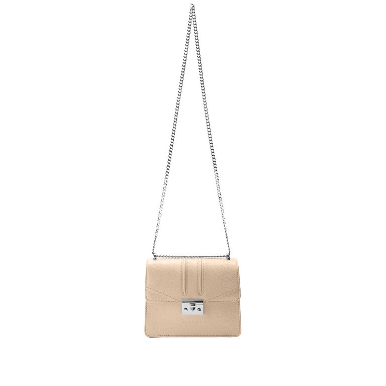 Umhängetasche Roros Glossy Sand, Farbe: beige, Marke: Seidenfelt, EAN: 4262455840679, Abmessungen in cm: 21x16.5x6.5, Bild 7 von 8