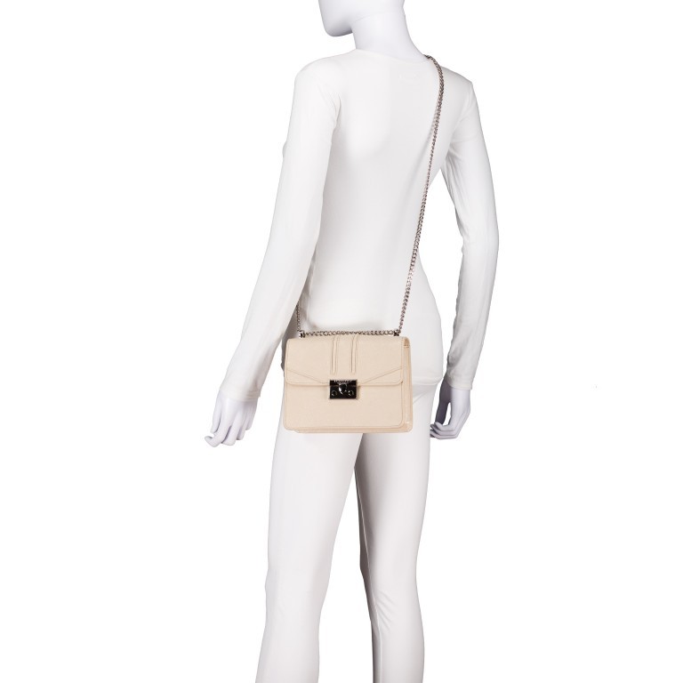 Umhängetasche Roros Glossy Sand, Farbe: beige, Marke: Seidenfelt, EAN: 4262455840679, Abmessungen in cm: 21x16.5x6.5, Bild 5 von 8