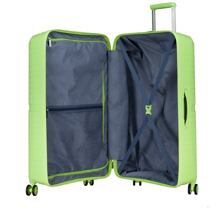Koffer Airconic Spinner 77 Electric Lime, Farbe: gelb, Marke: American Tourister, EAN: 5400520322654, Abmessungen in cm: 49.5x77x31, Bild 5 von 6