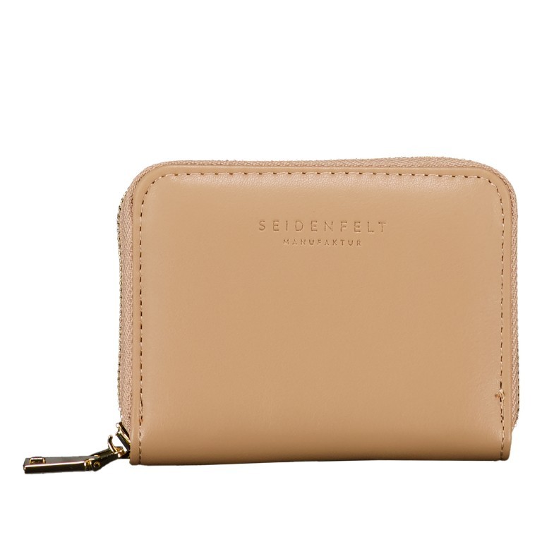 Geldbörse Ylva Coffee & Cream, Farbe: cognac, Marke: Seidenfelt, EAN: 4262455840945, Abmessungen in cm: 11x8x2, Bild 1 von 4
