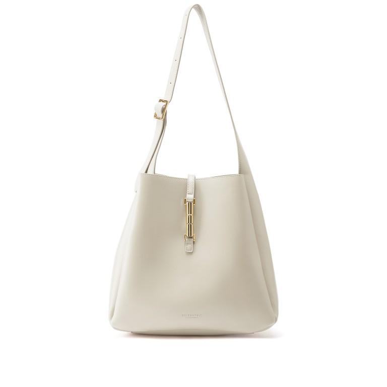 Beuteltasche Loviisa Hobo Cream, Farbe: beige, Marke: Seidenfelt, EAN: 4262455841737, Abmessungen in cm: 32x32x12, Bild 2 von 5