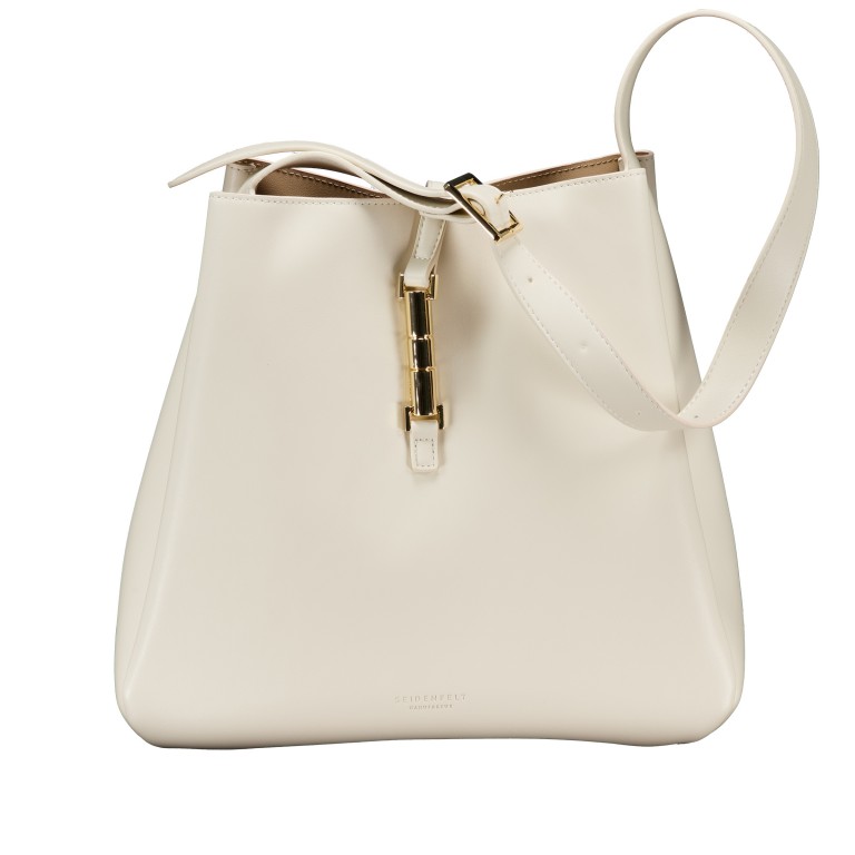 Beuteltasche Loviisa Hobo Cream, Farbe: beige, Marke: Seidenfelt, EAN: 4262455841737, Abmessungen in cm: 32x32x12, Bild 1 von 5