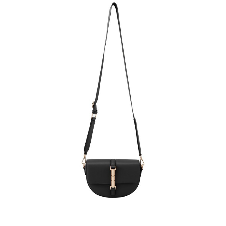 Umhängetasche Loviisa Shoulderbag Black, Farbe: schwarz, Marke: Seidenfelt, EAN: 4262455841751, Abmessungen in cm: 23x12x5, Bild 7 von 8