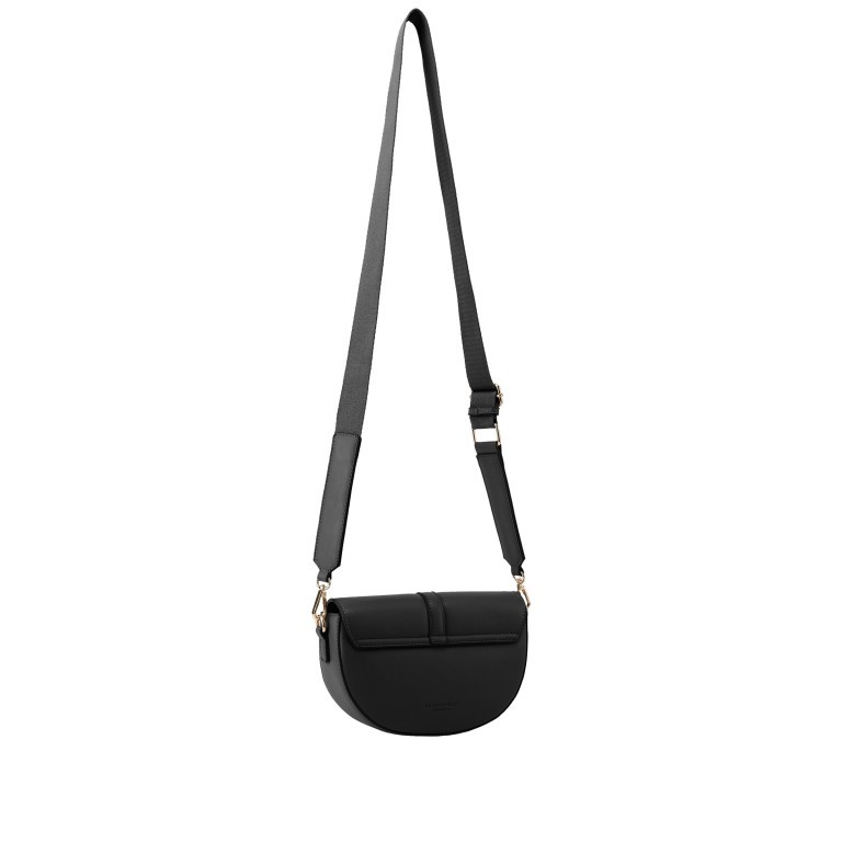 Umhängetasche Loviisa Shoulderbag Black, Farbe: schwarz, Marke: Seidenfelt, EAN: 4262455841751, Abmessungen in cm: 23x12x5, Bild 8 von 8