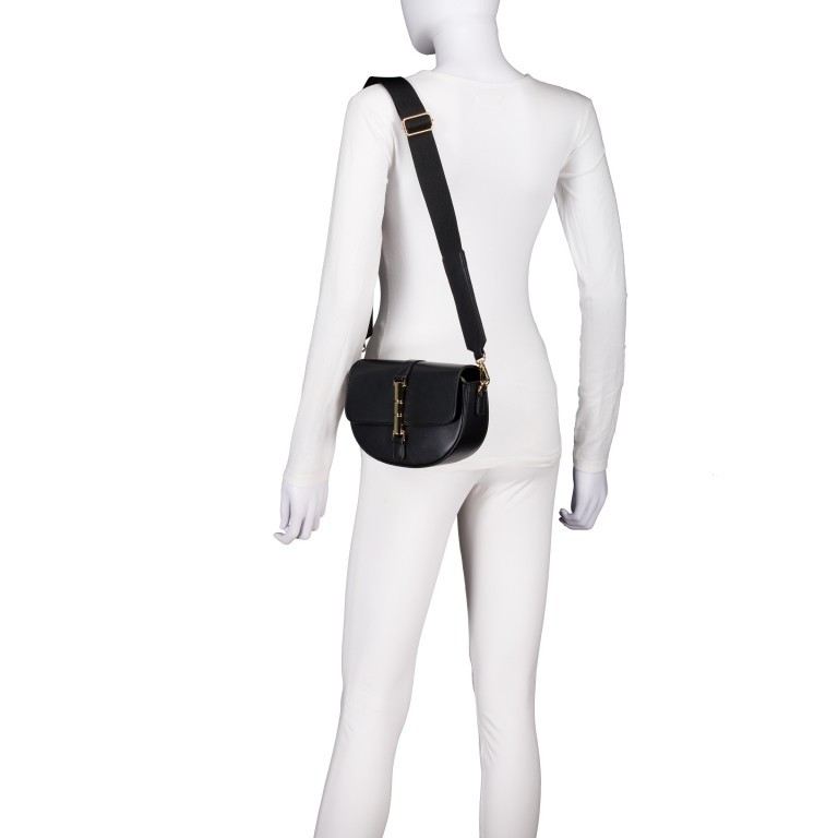 Umhängetasche Loviisa Shoulderbag Black, Farbe: schwarz, Marke: Seidenfelt, EAN: 4262455841751, Abmessungen in cm: 23x12x5, Bild 4 von 8