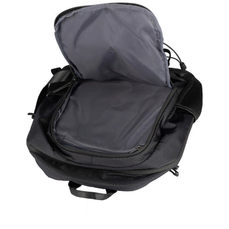Rucksack Trondheim Hurlock mit Laptopfach 15.6 Zoll Schwarz, Farbe: schwarz, Marke: Blackbeat, EAN: 4066727006424, Abmessungen in cm: 32x49x18, Bild 5 von 6