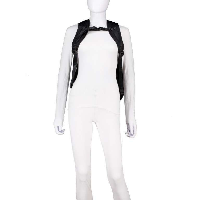 Rucksack Trondheim Hurlock mit Laptopfach 15.6 Zoll Schwarz, Farbe: schwarz, Marke: Blackbeat, EAN: 4066727006424, Abmessungen in cm: 32x49x18, Bild 5 von 8