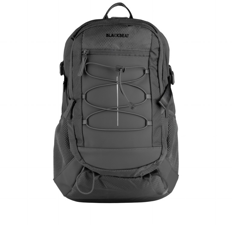 Rucksack Trondheim Hurlock mit Laptopfach 15.6 Zoll Grau, Farbe: grau, Marke: Blackbeat, EAN: 4066727006431, Abmessungen in cm: 32x49x18, Bild 1 von 6
