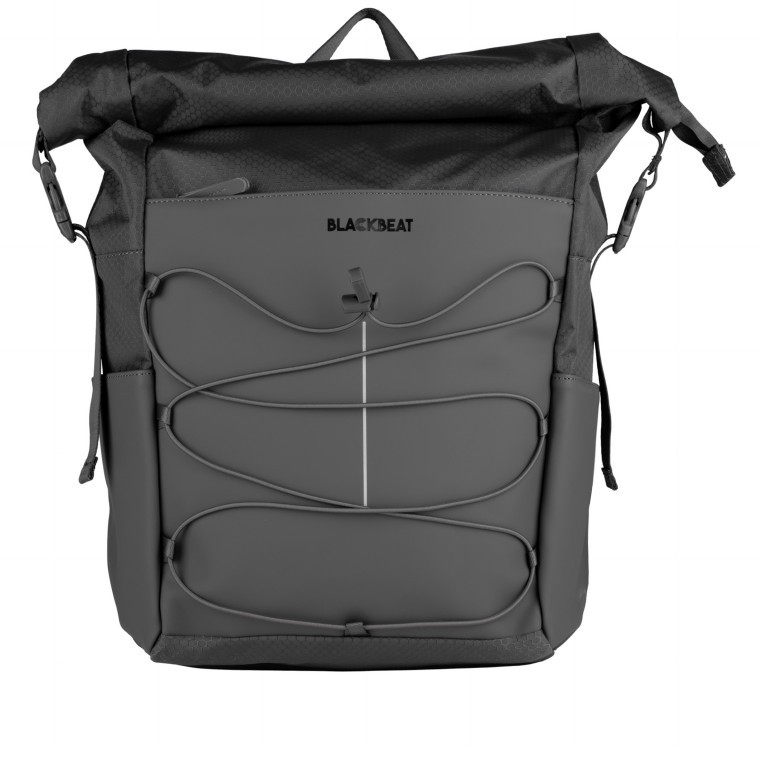 Rucksack Trondheim Windsor Grau, Farbe: grau, Marke: Blackbeat, EAN: 4066727006455, Abmessungen in cm: 26.5x42x13, Bild 1 von 6