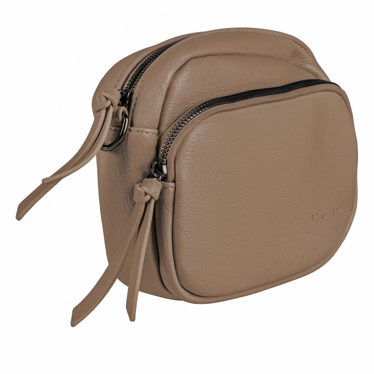 Umhängetasche Alice FU41-1369 Taupe, Farbe: taupe/khaki, Marke: Flanigan, EAN: 4066727005465, Abmessungen in cm: 20.5x15.5x5.5, Bild 2 von 6