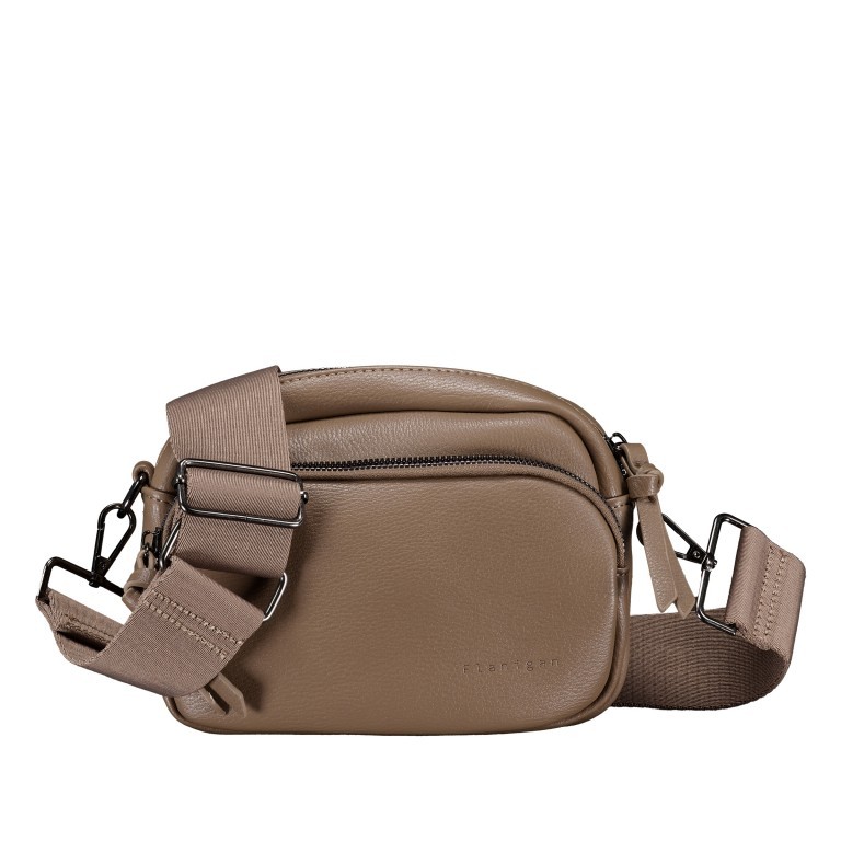 Umhängetasche Alice FU41-1369 Taupe, Farbe: taupe/khaki, Marke: Flanigan, EAN: 4066727005465, Abmessungen in cm: 20.5x15.5x5.5, Bild 1 von 6