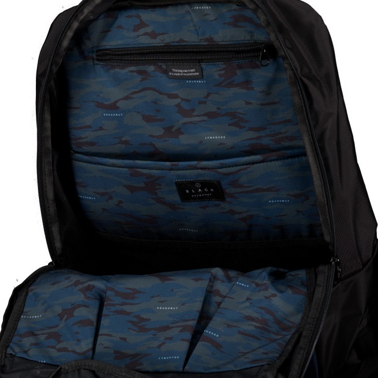 Rucksack Ocean Power Series Astir Large mit Laptopfach 15 Zoll Pacific Blue, Farbe: blau/petrol, Marke: Doughnut, EAN: 4895222508627, Abmessungen in cm: 31x54x19, Bild 6 von 6
