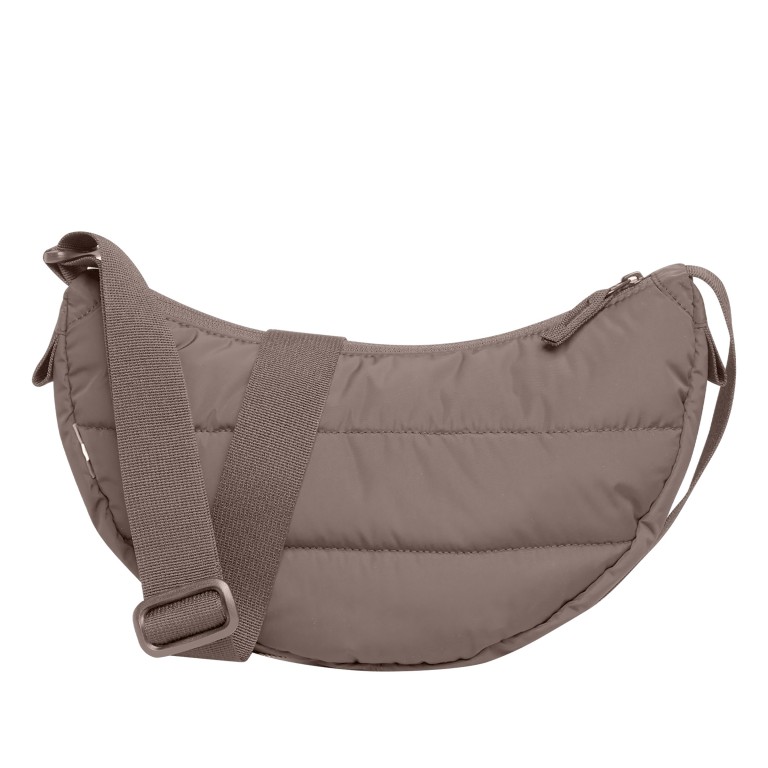 Beuteltasche Puffer Moon Bag Small Monochrome Oyster, Farbe: taupe/khaki, Marke: Got Bag, EAN: 4262457050229, Abmessungen in cm: 32x18x9, Bild 3 von 7