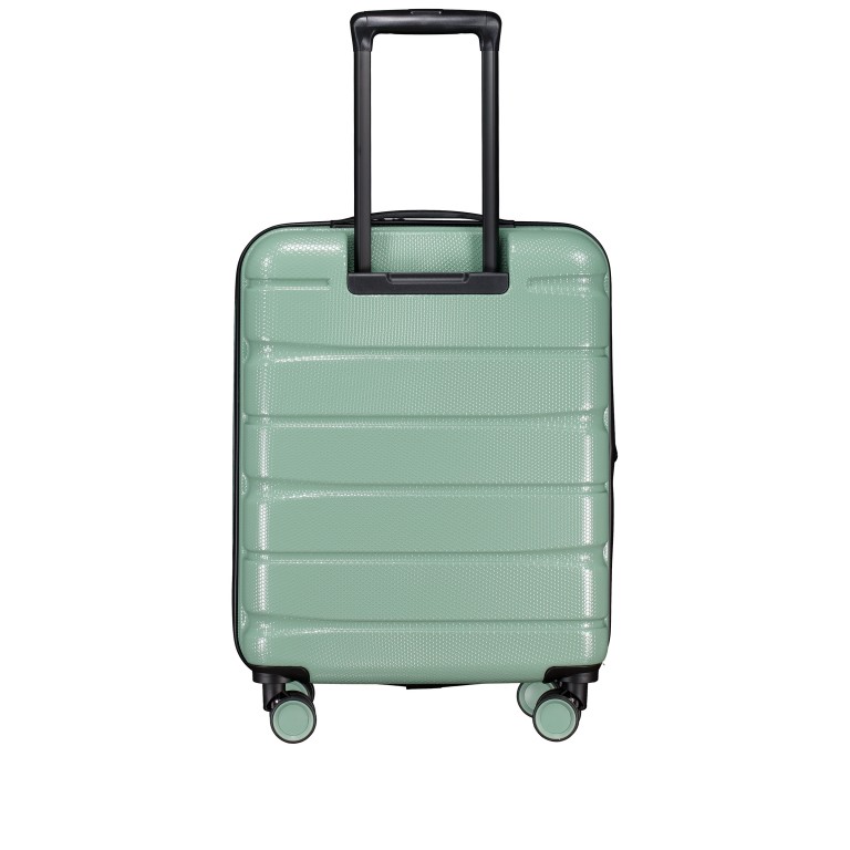 Koffer FLA13 erweiterbar Größe S Light Green, Farbe: grün/oliv, Marke: Flanigan, EAN: 4066727003553, Abmessungen in cm: 40x53x22, Bild 5 von 9