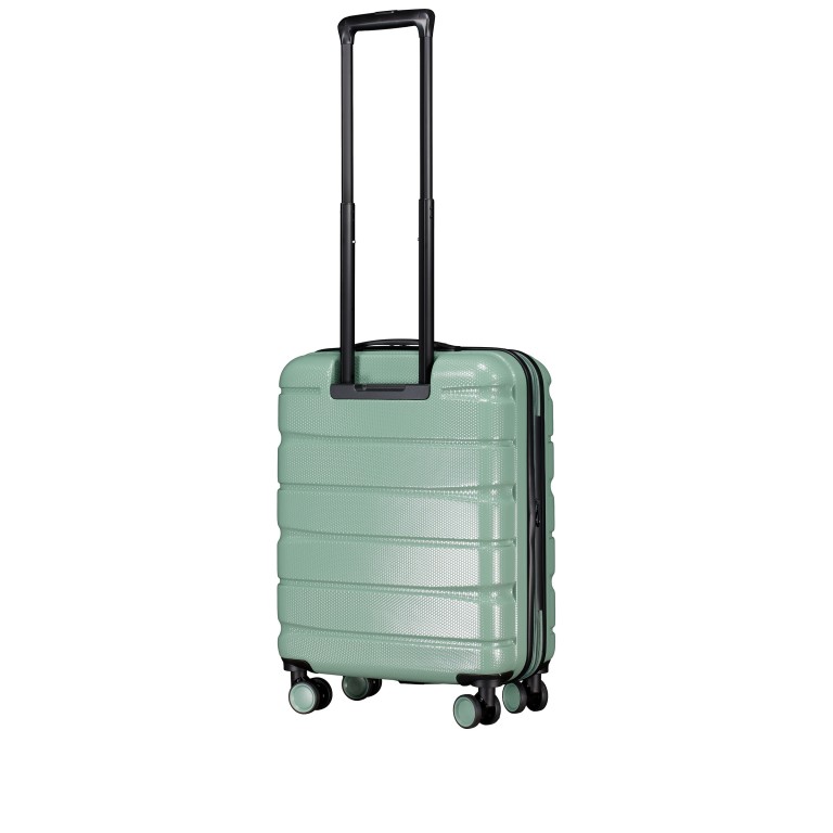 Koffer FLA13 erweiterbar Größe S Light Green, Farbe: grün/oliv, Marke: Flanigan, EAN: 4066727003553, Abmessungen in cm: 40x53x22, Bild 6 von 9