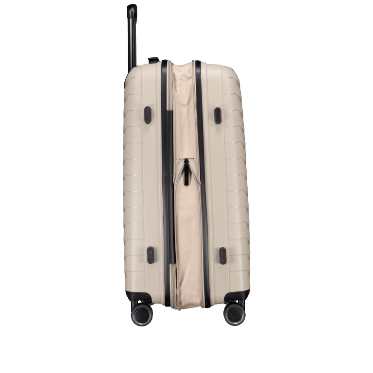 Koffer FLP15 erweiterbar Größe M Beige, Farbe: beige, Marke: Flanigan, EAN: 4066727003607, Abmessungen in cm: 45x69x25, Bild 5 von 11