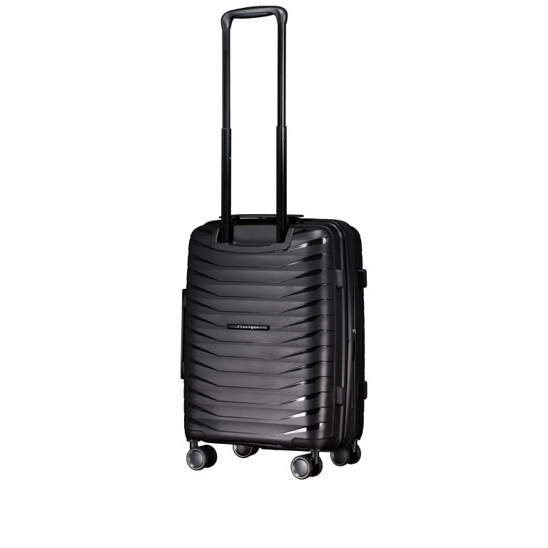 Business-Trolley FLP15 erweiterbar Größe S Black, Farbe: schwarz, Marke: Flanigan, EAN: 4066727003621, Abmessungen in cm: 40x55x25, Bild 6 von 10