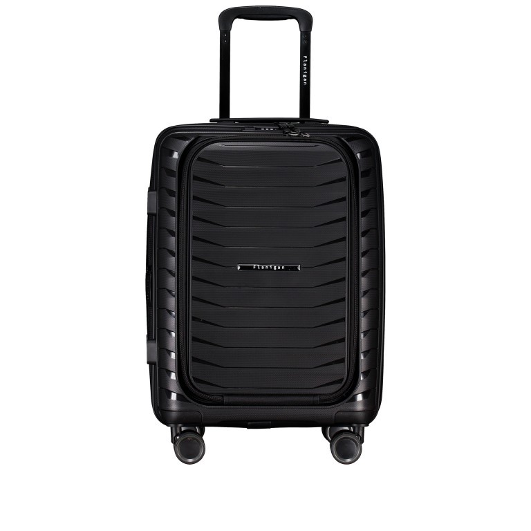 Business-Trolley FLP15 erweiterbar Größe S Black, Farbe: schwarz, Marke: Flanigan, EAN: 4066727003621, Abmessungen in cm: 40x55x25, Bild 10 von 10