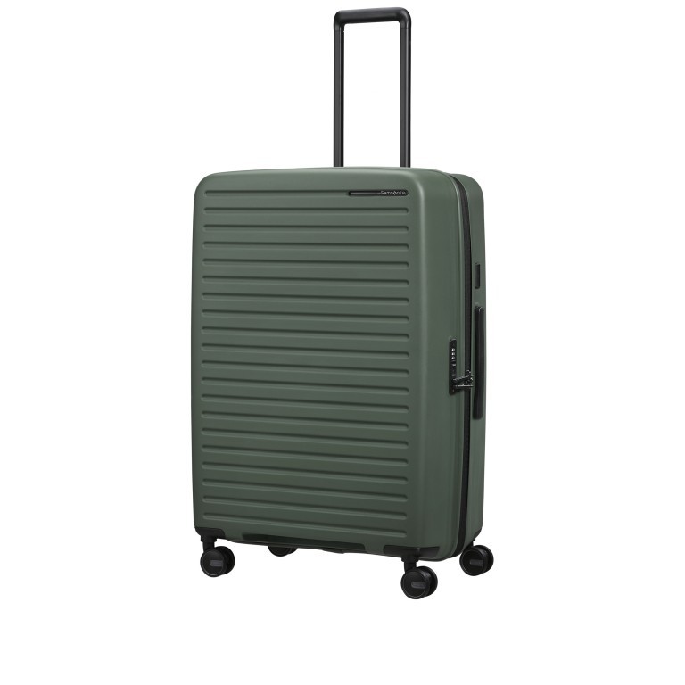 Koffer Restackd Spinner Größe 75 Sage, Farbe: grün/oliv, Marke: Samsonite, EAN: 5400520263001, Abmessungen in cm: 51x79x29, Bild 3 von 19